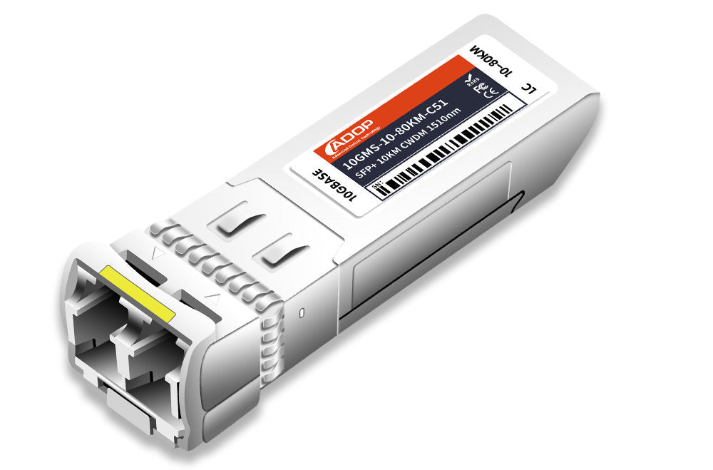Cisco CWDM-SFP10G-1470-1610 Compatible 10G CWDM SFP+ 1470-1610nm 80km DOM Duplex LC SMF Transceiver Module
