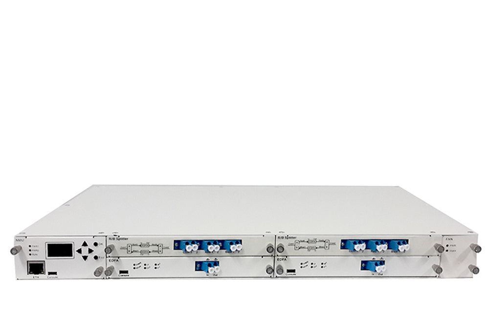 ADOP DWDM Mux, EDFA, OADM Optical Amplifier Equipment 1/2/4U 96 Ch